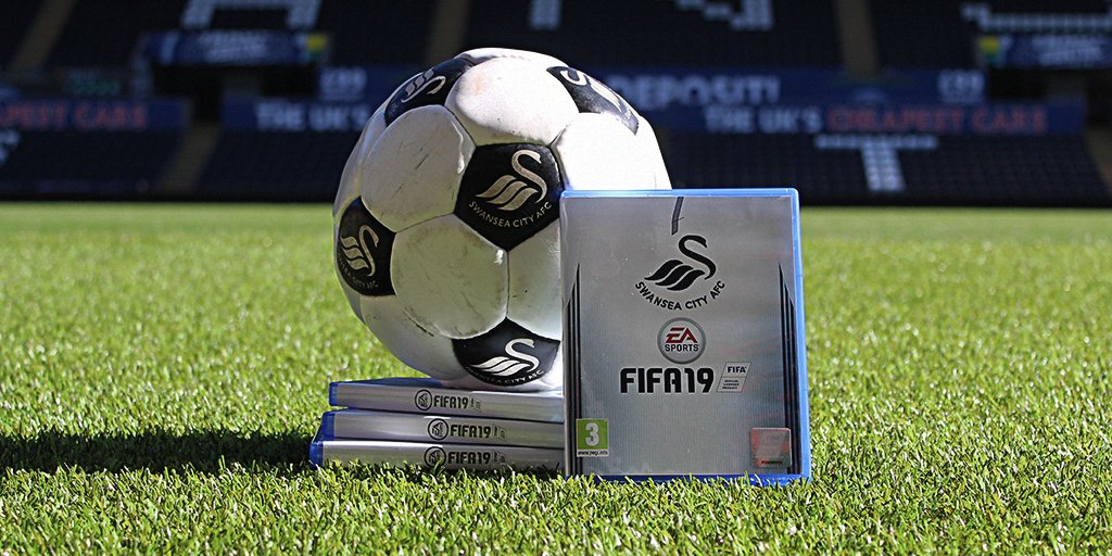 🎮 | #FIFA19 has landed! 🛬 

To celebrate this #FIFAFriday 🔃 Retweet (before midnight tonight ⏰) for a chance to win a PS4 copy and take on a #Swans player!