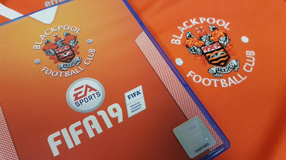 Win a signed copy of #Fifa19 

To mark the launch of the latest release, we're giving away a PS4 copy of the game with a Blackpool cover, signed by your favourite player in the squad. 

To enter, simply retweet this post before 5pm on Monday (1 October).