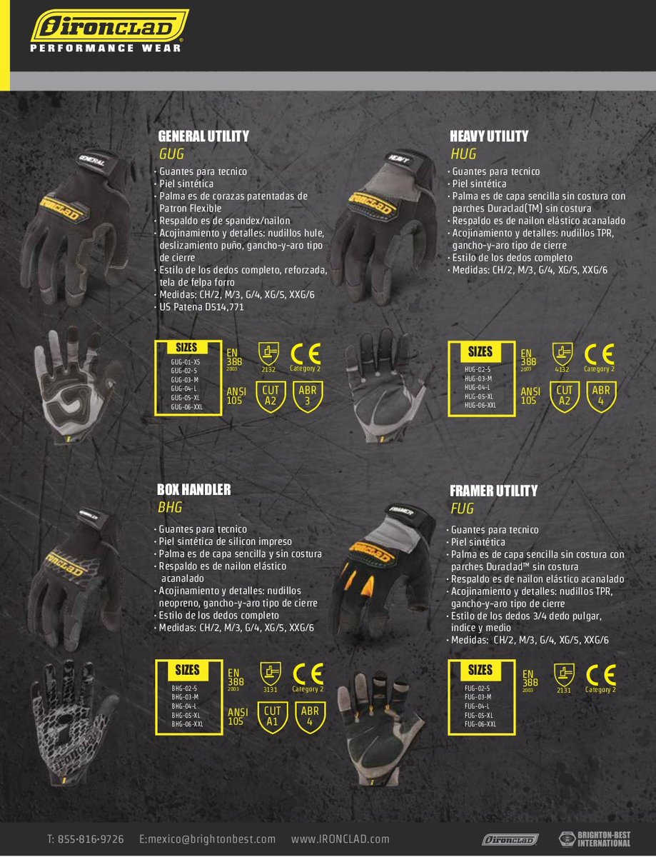 Ironclad (ironclad_gloves) Twitter