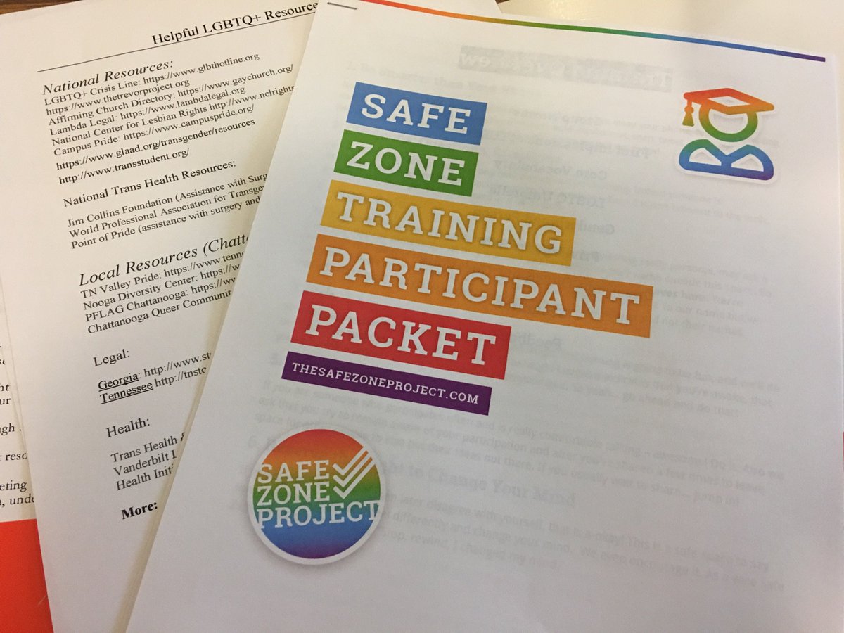 RileyScience's tweet photo. Professional Development #SafeZoneProject https://t.co/mmorwySnzy