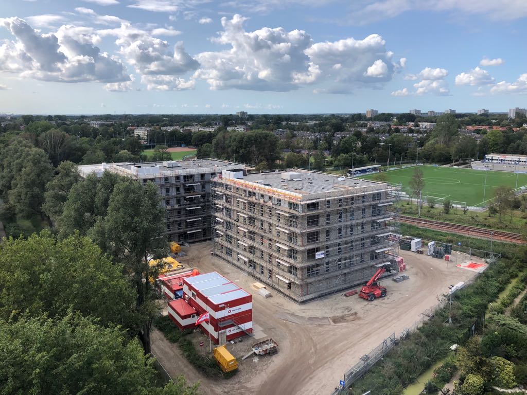 JohanHuijberts's tweet photo. Altijd weer een mooi moment als het steiger naar beneden gaat. En dat nog voor op planning ook. @VanWijnenGroep Heerhugowaard. @gempurmerend met @Rij1981 #trots https://t.co/ONZspyaJGX