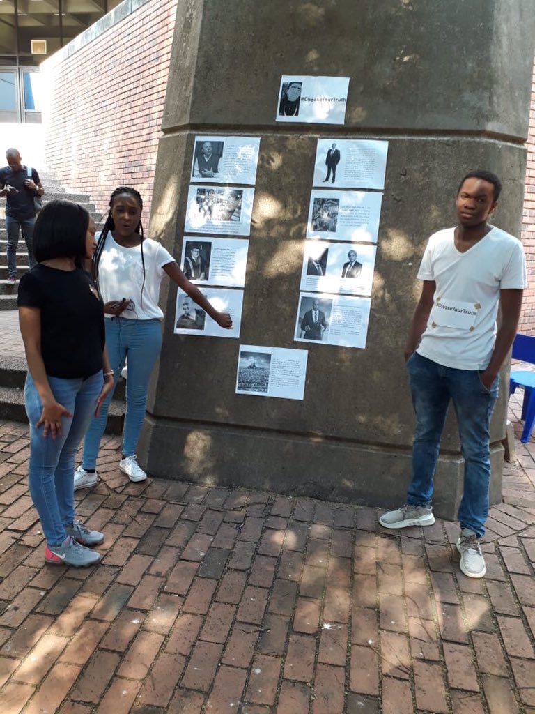 BrandegicAgency's tweet photo. #UjStratCom @BrandegicAgency #UnstereotypingRaceSuperiorityInSociety #FinalActivation #UJApkCampus 27/09/2018 https://t.co/TGW3Jzso7j
