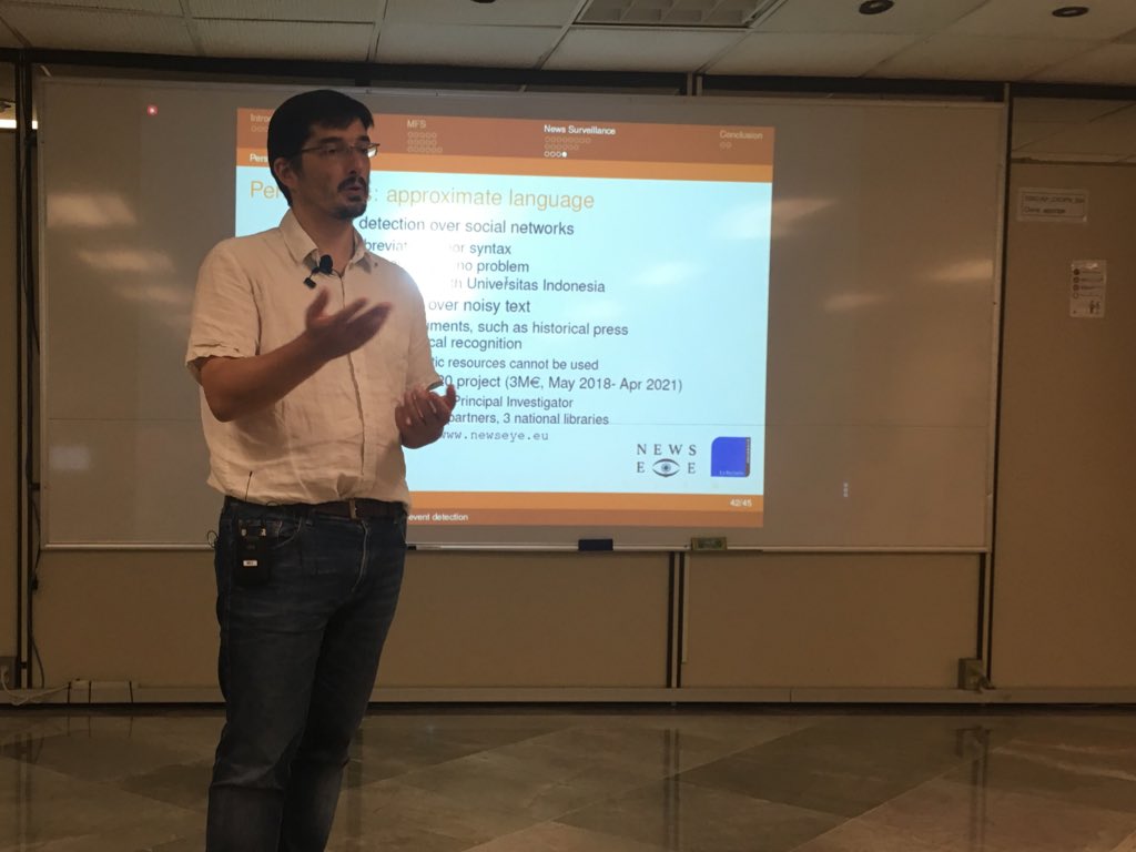 AntoinDoucet's tweet photo. Thank you @CIC_IPN_OFICIAL for the #CORE2018 keynote invitation 🇲🇽 in CDMX. It was a pleasure to visit @IPN_MX and present recent results and projects 👍 https://t.co/aslgKTBbCA