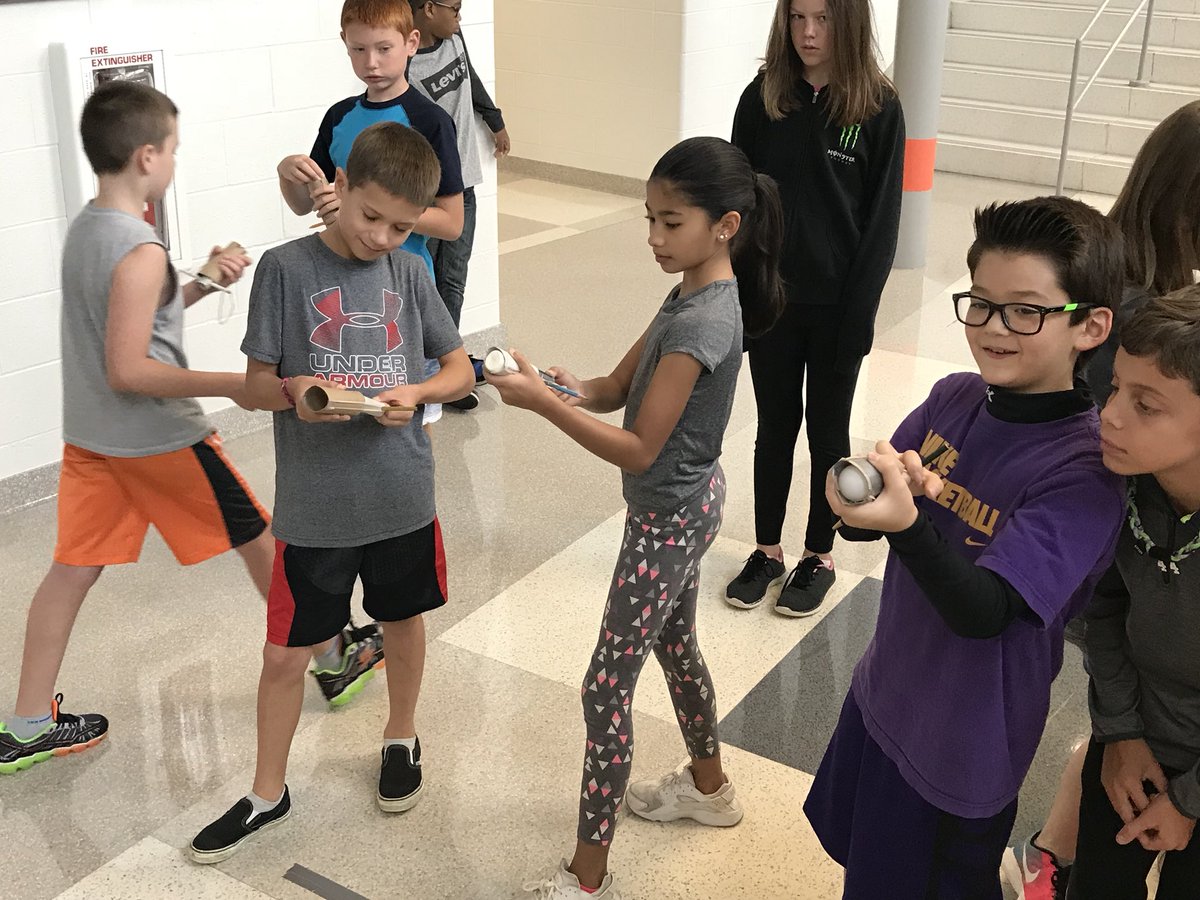 DAISLibrary's tweet photo. Marshmallow slingshots show potential and kinetic energy, and theyโre fun!๐ #DAISPEP https://t.co/XVGkdvzuJc