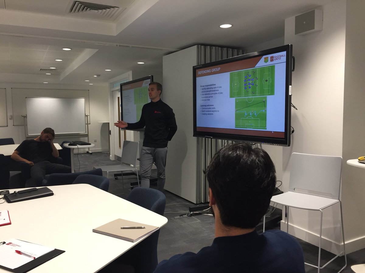 FootballJunto's tweet photo. Fantastic meeting today! We went over our projects for the year, and discussed future engagement with professional clubs, as well as around the community in Southampton! Well done everyone. Meeting is same place and time next week! https://t.co/Grppt87V5K