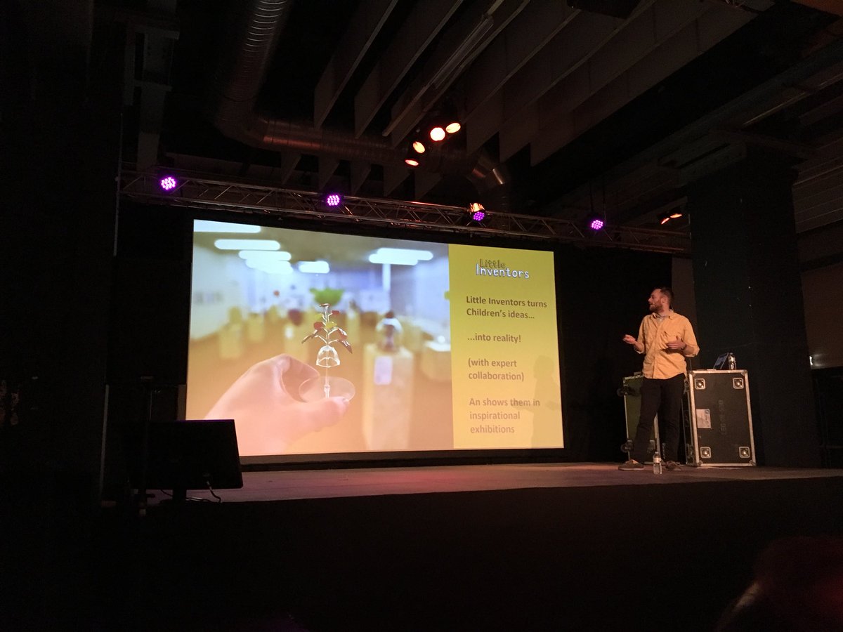 fantastic: we are the world’s fridge! <a href="/LittleInventors/">Little Inventors</a> make kids ideas (drawings)  into real things littleinventors.org #FabLearnNL18