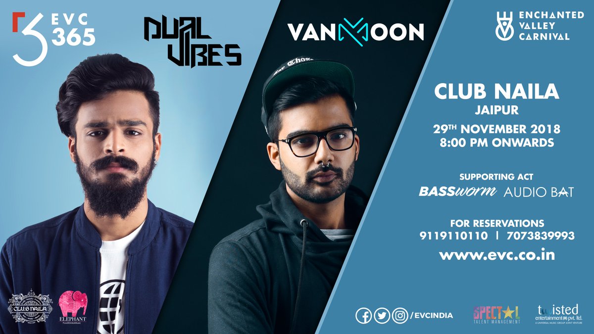 Vanmoonmusic's tweet photo. Headed to Club Naila, Jaipur on 29th September.
Drop in!
.
.
@Dualvibes @EVCIndia 
#VanMoon #MooneyToons https://t.co/rtM2RarvzF