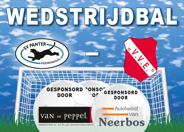 SVPanter's tweet photo. a.s. zaterdag 29-09-18 speelt @SVPanter 1 thuis tegen @vvechteld 1, aanvang 14.30 uur. #wedstrijdbal sponsors zijn: autobedrijf van #Neerbos en van de #Peppel administratie- en belastingkantoor. https://t.co/dggPf1a9aJ