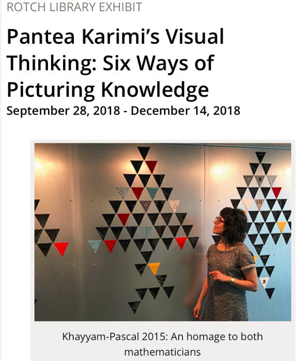 AMCAorg's tweet photo. Exhibit by @panteakarimiart @mitlibraries (#RotchLibrary of @MITarchitecture). Features 6 bodies of works inspired by a collection of 19th c. #books housed at @MIT Institute Archives, including #TheGrammarofOrnament by #OwenJones. Reception Sep 28 at 4pm. https://t.co/PwHG3Rc6AA https://t.co/E5TjHELxhy