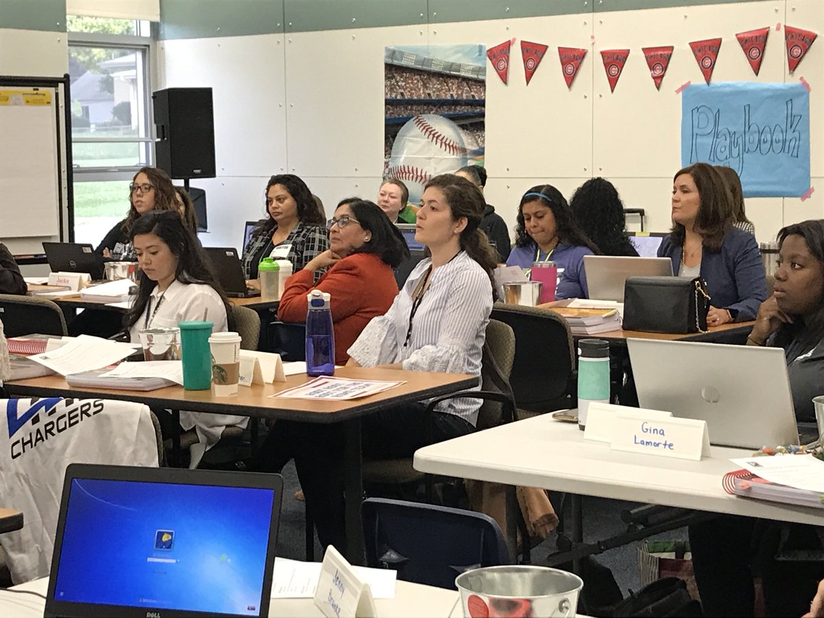 WeGoD33's tweet image. D33 staff from all around the district and from a wide variety of departments are in the dugout @D33Leman training on how to assess students for independent reading levels. #everybodyinLMS Together for Excellence! @D33Supt
