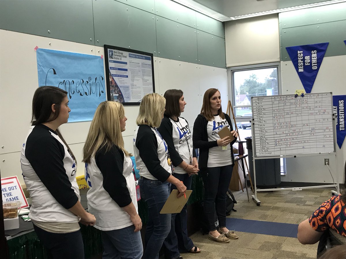 WeGoD33's tweet image. D33 staff from all around the district and from a wide variety of departments are in the dugout @D33Leman training on how to assess students for independent reading levels. #everybodyinLMS Together for Excellence! @D33Supt