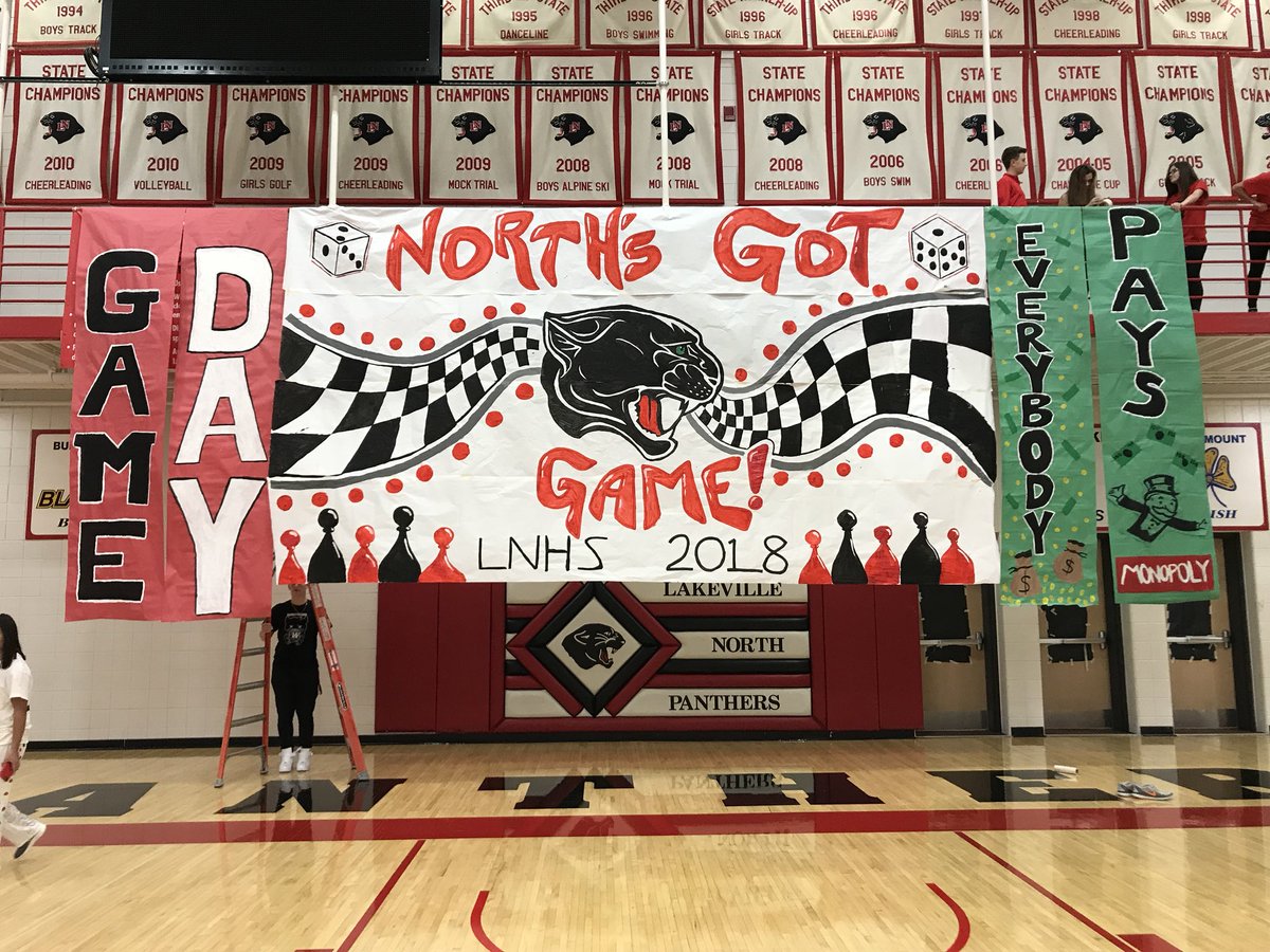 LNHSCouncil's tweet photo. sneak peak of pepfest 🤫 #northsgotgame #hoco2018 https://t.co/eaNqny9dZJ