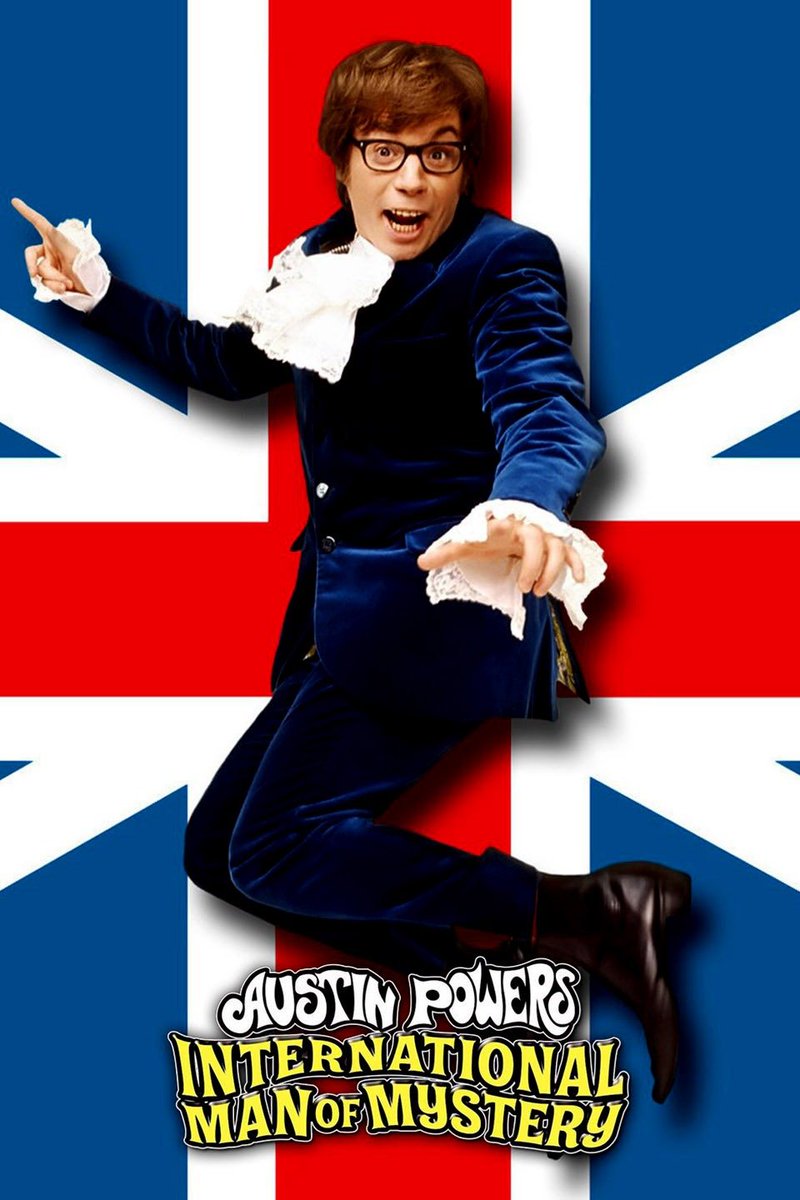 CoughlinBrett's tweet photo. Day 28. Favourite parody.
The Austin Powers movie series
“Allow myself to introduce...myself”
#SeptMovieChallenge #TCMParty https://t.co/EqPiytkuiT