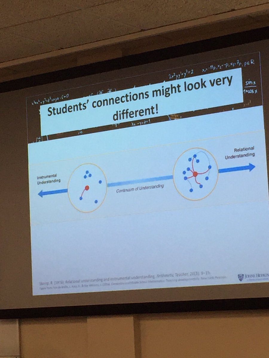 SarahSieck's tweet photo. Teachers need to create blue lines for students through meaningful experiences. What are you doing to crest blue lines for your students? @KeystoneAEA #KeystoneProfessionalLearning #aea1math @gmmonat https://t.co/boNloIdQGC
