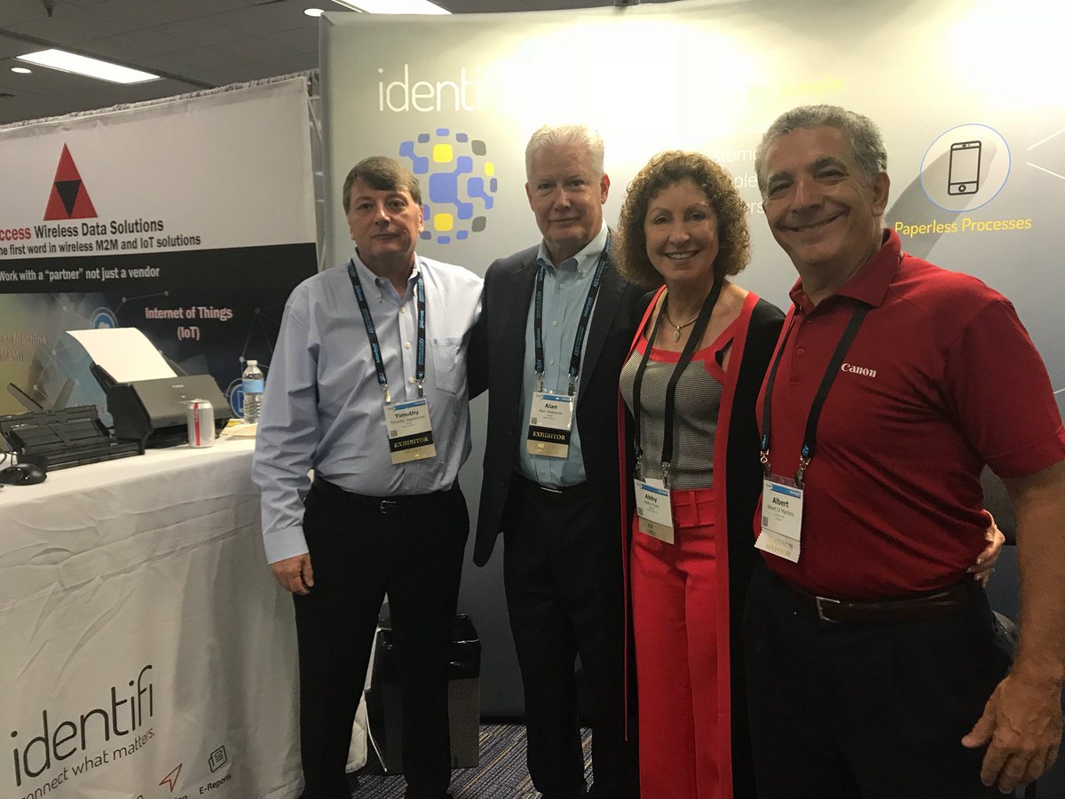 IdentifiECM's tweet photo. Putting a lot of miles on this past week! #AFTsummit conf. with colleagues & partners at Hilton Head and Jackson Hewitt Tax Services client conf. in Orlando. With JHTS we have over 100M documents under archive in Identifi SaaS, Identifi eSign & Scan in 6K locations. https://t.co/Z4fDzWAyZM