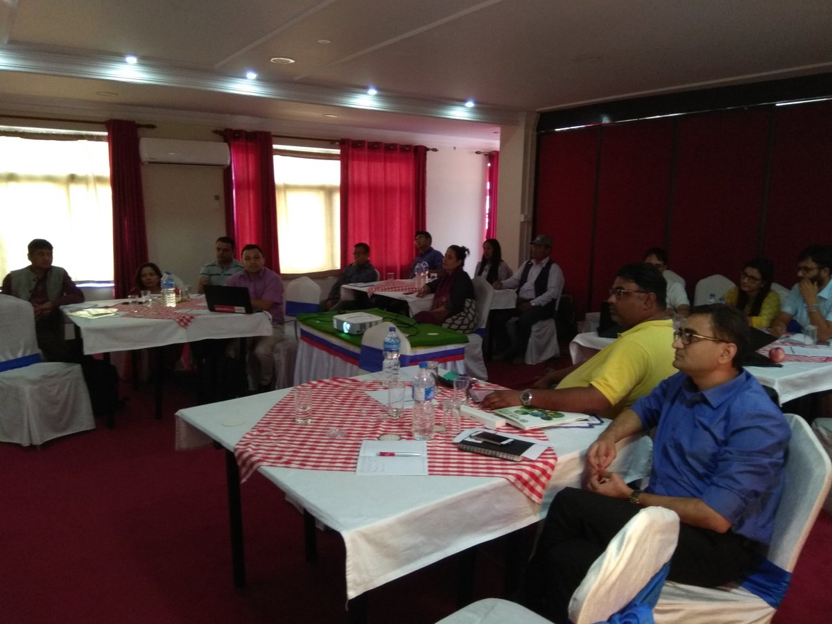 Shaurabh_SkS's tweet photo. @CBMworldwide workshop on #InclusiveLivelihood concluded with presentations from #NRB, #CTEVT, #COOPDIV & #Pallika. Thanks to my team @KrishnaGahatraj @DineshRana2012 https://t.co/czKbyt8odV