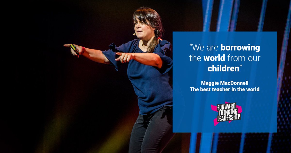 AFAS's tweet photo. "Alone you can run fast. When you run with many, you can get really far" - Maggie MacDonnell #FTL2018 https://t.co/WFiToNsafF