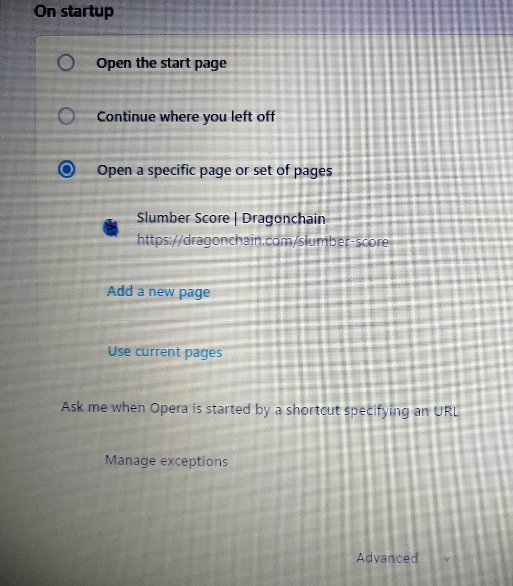 Miccox's tweet photo. My Browser's Homepage:
- #Google??? 🙄
- NO! #Dragonchain #SlumberScore!
✨🐲🍀⏳♥️✨
#GotDDSS #DDSS #TheTimeCantBeManipulated #Blockchain #Interchain #WeChooseToGoToTheMoon 👨🚀 #AllHumansAreWelcome https://t.co/DzUDT23Gjr