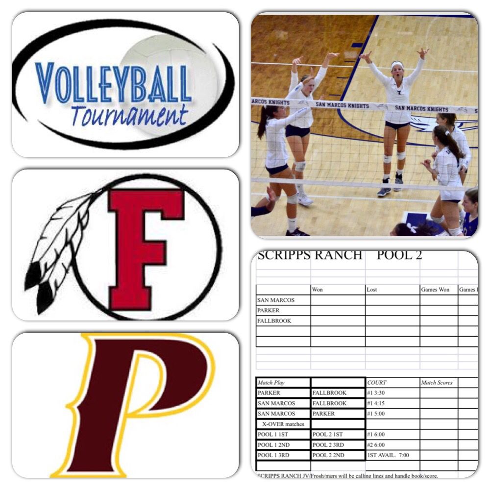 knights_vb's tweet photo. Varsity Knights take the court in the Scripps Ranch Tourney Friday &amp; Saturday.  A great field of teams should make for a fun &amp; competitive weekend! https://t.co/YJL4Z9QTT4