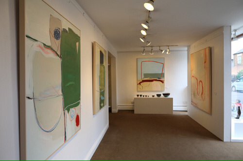 Only one week left to see my #soloexhibition Genius Loci #henriettadubrey @Sarah_WiseGal #oxford #spiritoftheplace #lanyonsummer #westpenwith #sea #coast #abstract #landscape #contemporary #installationshot