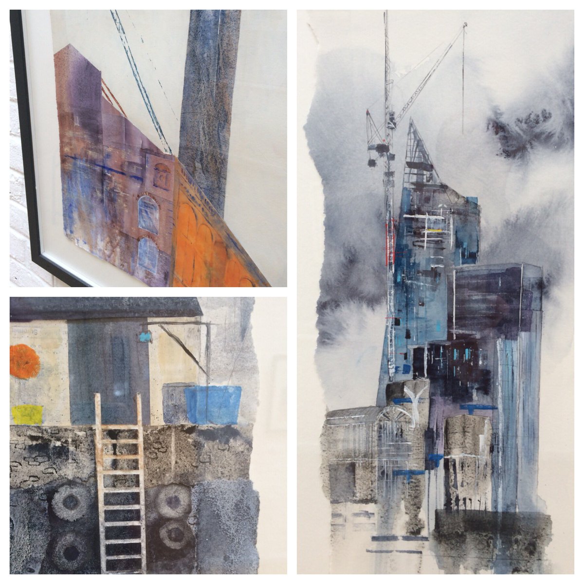wearestash's tweet image. Linda Saul’s paintings of the built environment in Cornwall, Reading and London are well worth a look. ‘Landlocked’ is at the Peacock Gallery, RG6 7HS. Weekdays 3-4.30pm. 29 Sept &amp;amp; 6 Oct open 10am - 3pm @lindamsaul