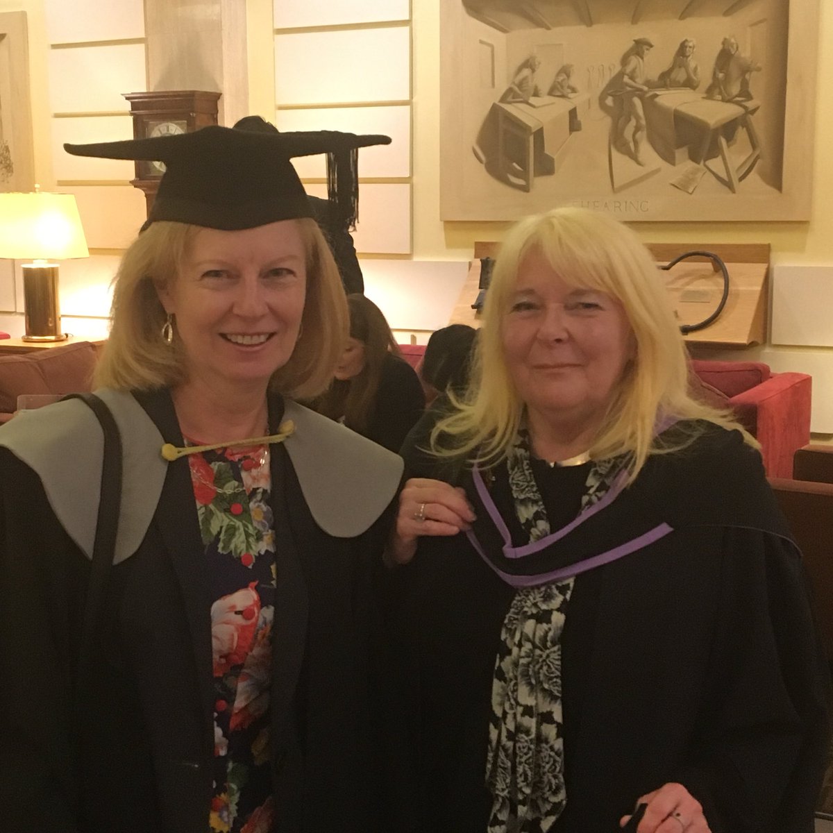 ion_nutrition's tweet photo. Our trustees looking very regal ready for the ceremony #iongrad https://t.co/hdUFYGyytQ