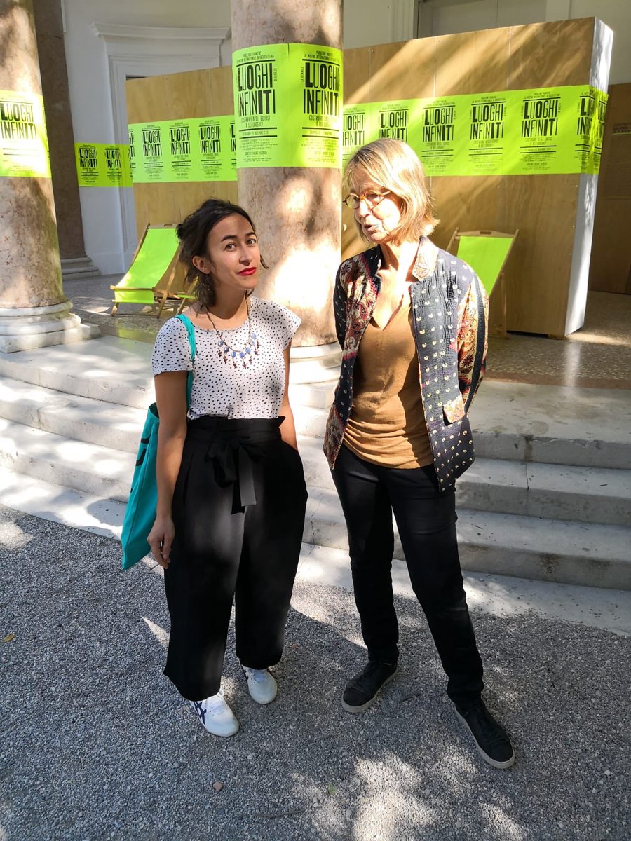 RandomZineb's tweet image. Parler d’art et de transformation urbaine à Venise ! Done !