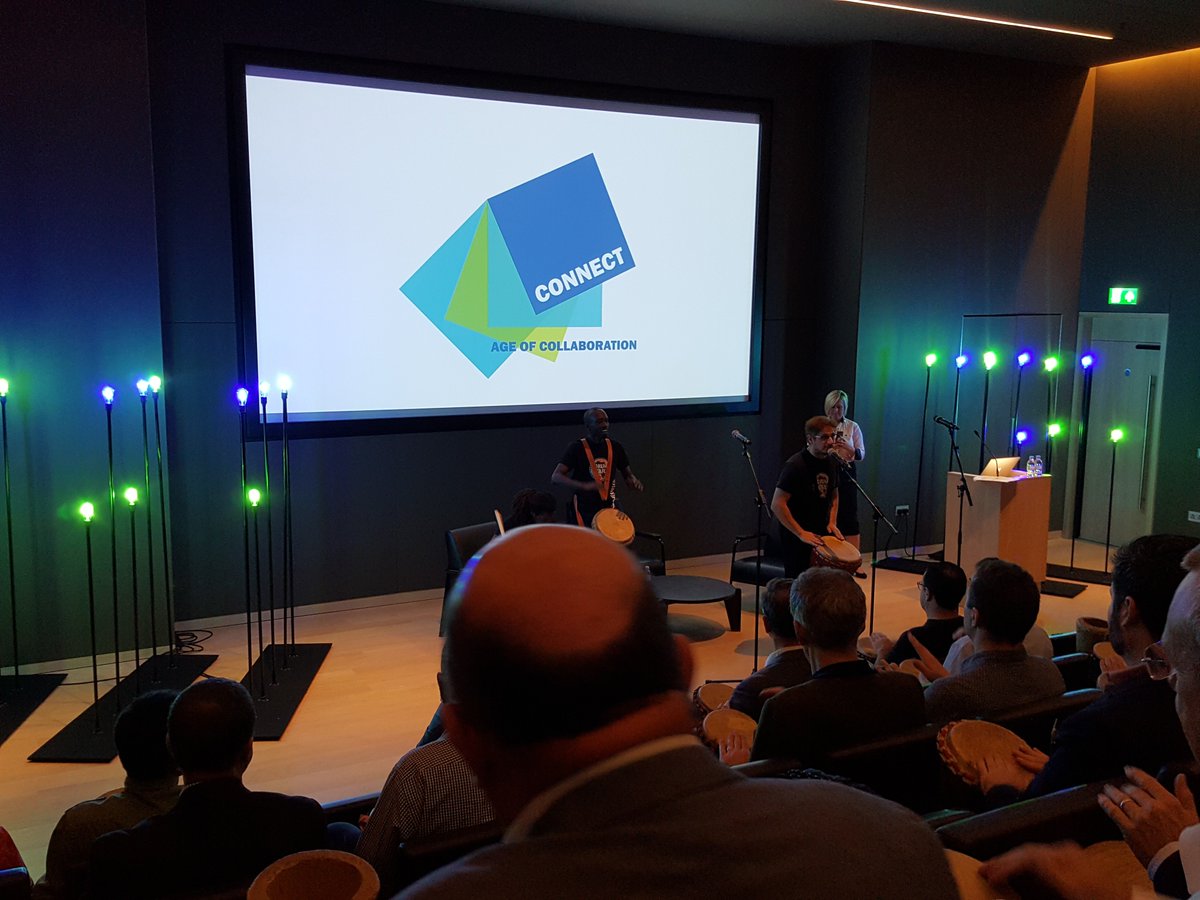 CIConnectLtd's tweet photo. Very interesting day at the Techdata Collaboration Event on Wednesday, including a great bongo drum session! @CiscoUKI @TechDataUK @Barco @CIConnectLtd @Microsoft @DesignMuseum #collaborate #ageofcollaboration #videoconferencing #flexibleworking https://t.co/AbXAnShAd5
