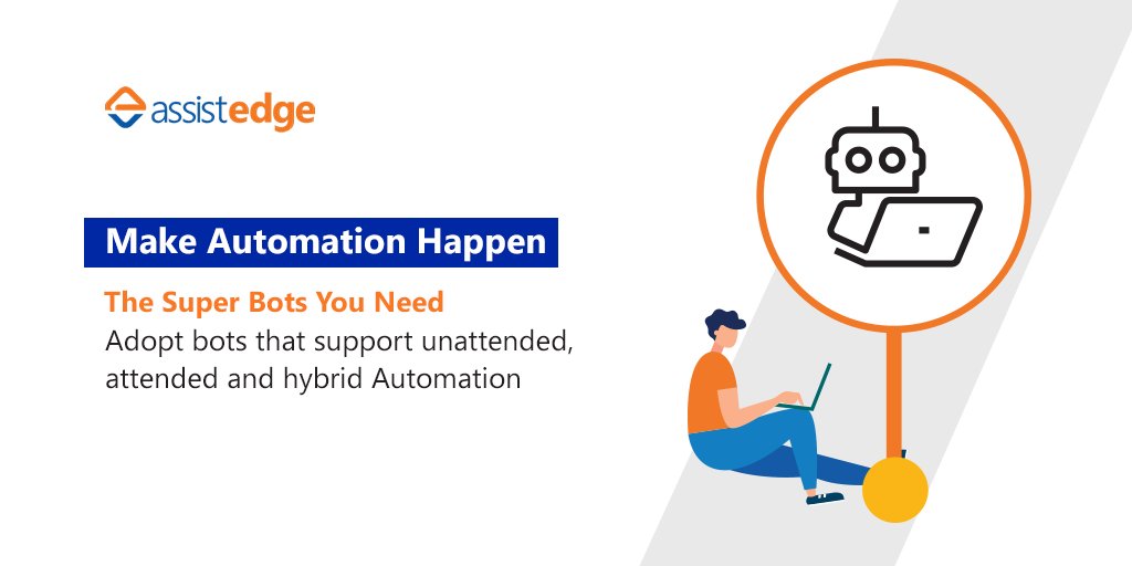 edge_verve's tweet photo. #AssitEdge spans the entire gamut of #Automation continuum from deterministic through predictive to #CognitiveAutomation.
Know more: https://t.co/Pd6YmjtCT9
#AutomationBuiltForEveryone #RPA #Tech #Robotics https://t.co/9ub48xDi6h