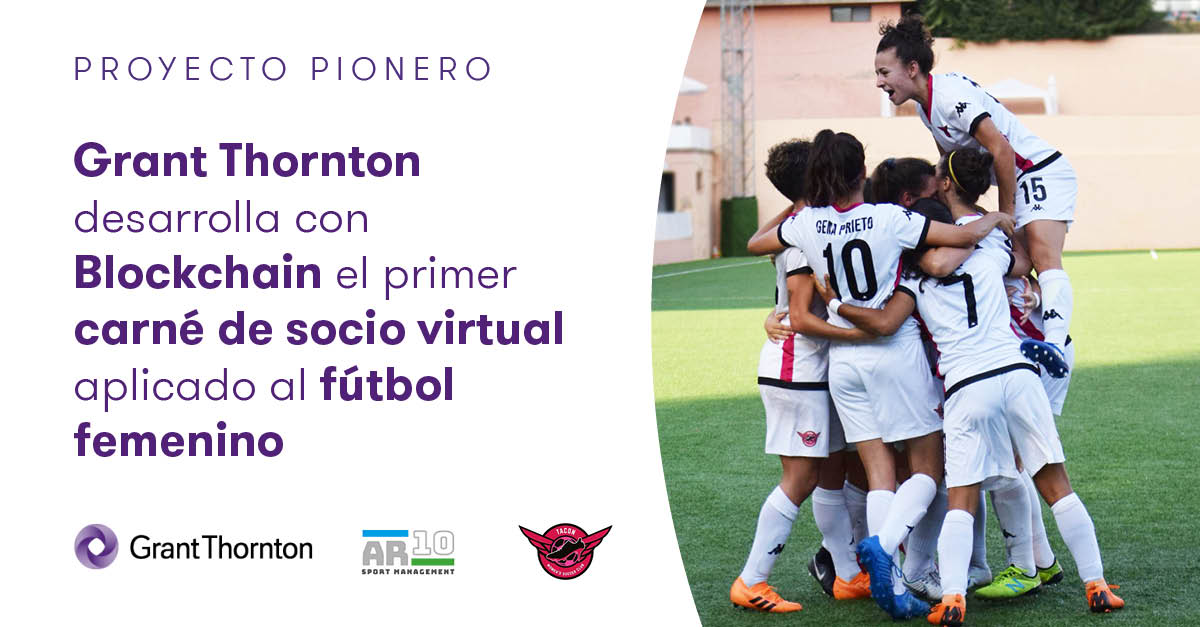 GrantThorntonSp's tweet photo. Grant Thornton ha presentado #TaCoin, el carné de socio digital o monedero virtual interno desarrollado con #tecnología #Blockchain y de aplicación en la #gestióndeportiva. @AR10Sports @CD_Tacon 👉 https://t.co/JqyN7SaZQf https://t.co/yQ3hYr2mNn