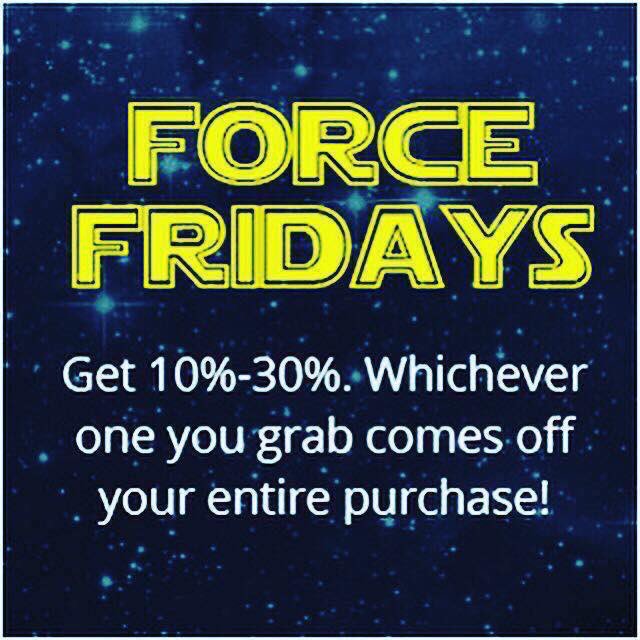 karunameds's tweet photo. Yes! It IS Force Friday...and you get 10 to 30 percent off your entire purchase - depending which one you grab - at BOTH #Karuna locations in #Vancouver (you can also choose this great special as your Super Save Saturday choice tomorrow!) #Vancity #Vansterdam #kush #dank #weed https://t.co/AZlerYWXPp