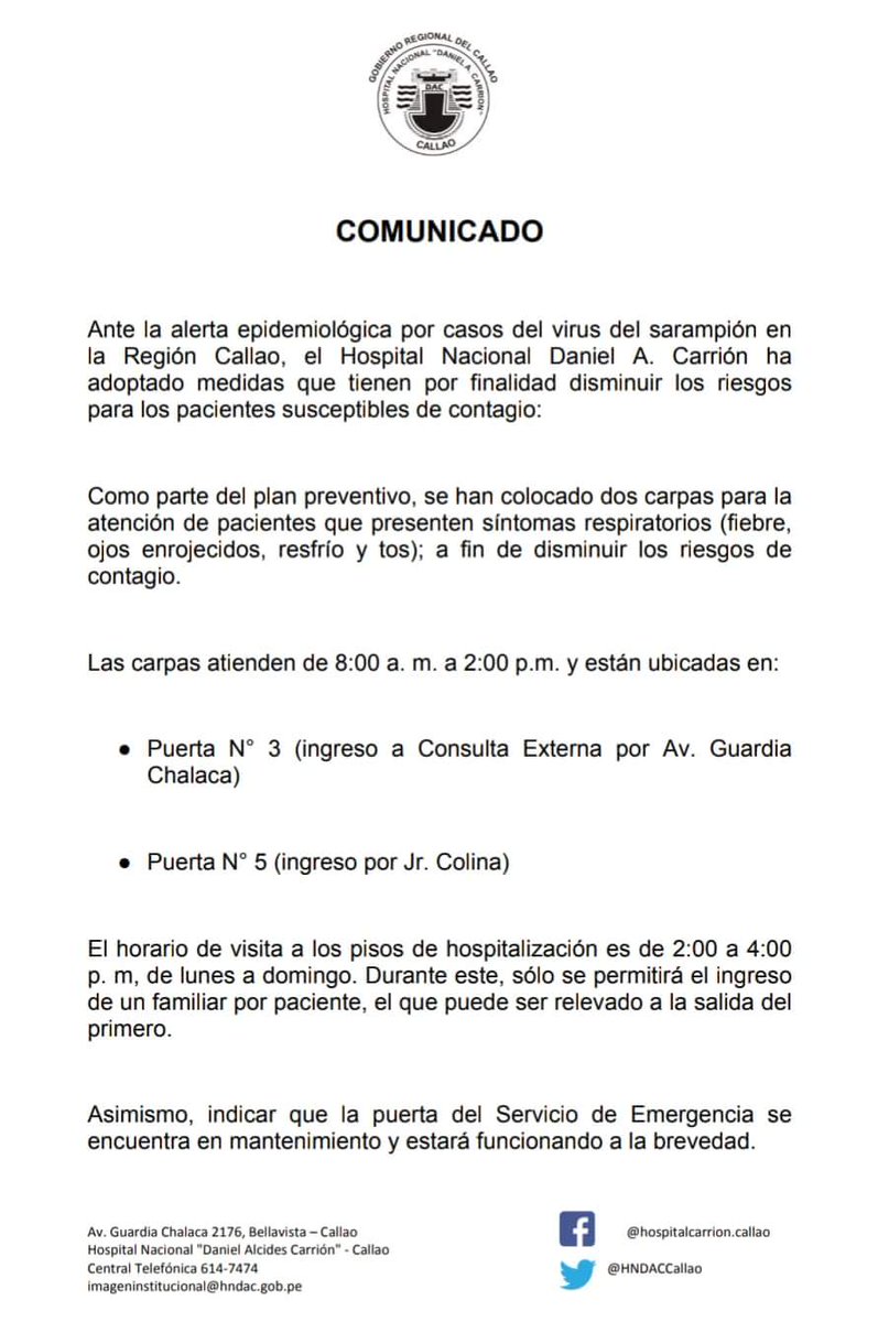 HNDAC (@hndaccallao) on Twitter photo 