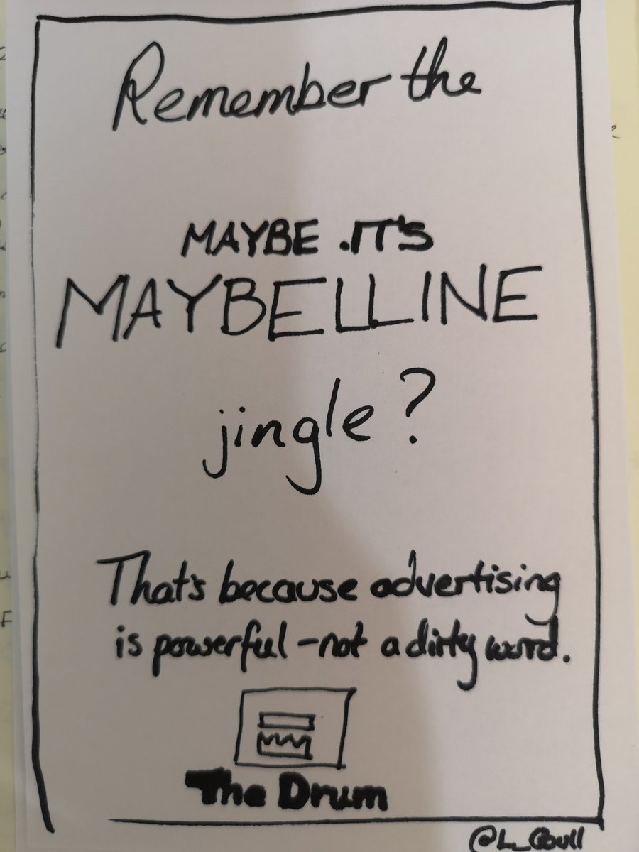 L_Coull's tweet photo. #LongLiveAdvertising @OneMinuteBriefs @TheDrum @TheDrumAwards https://t.co/v4k91R5rLu