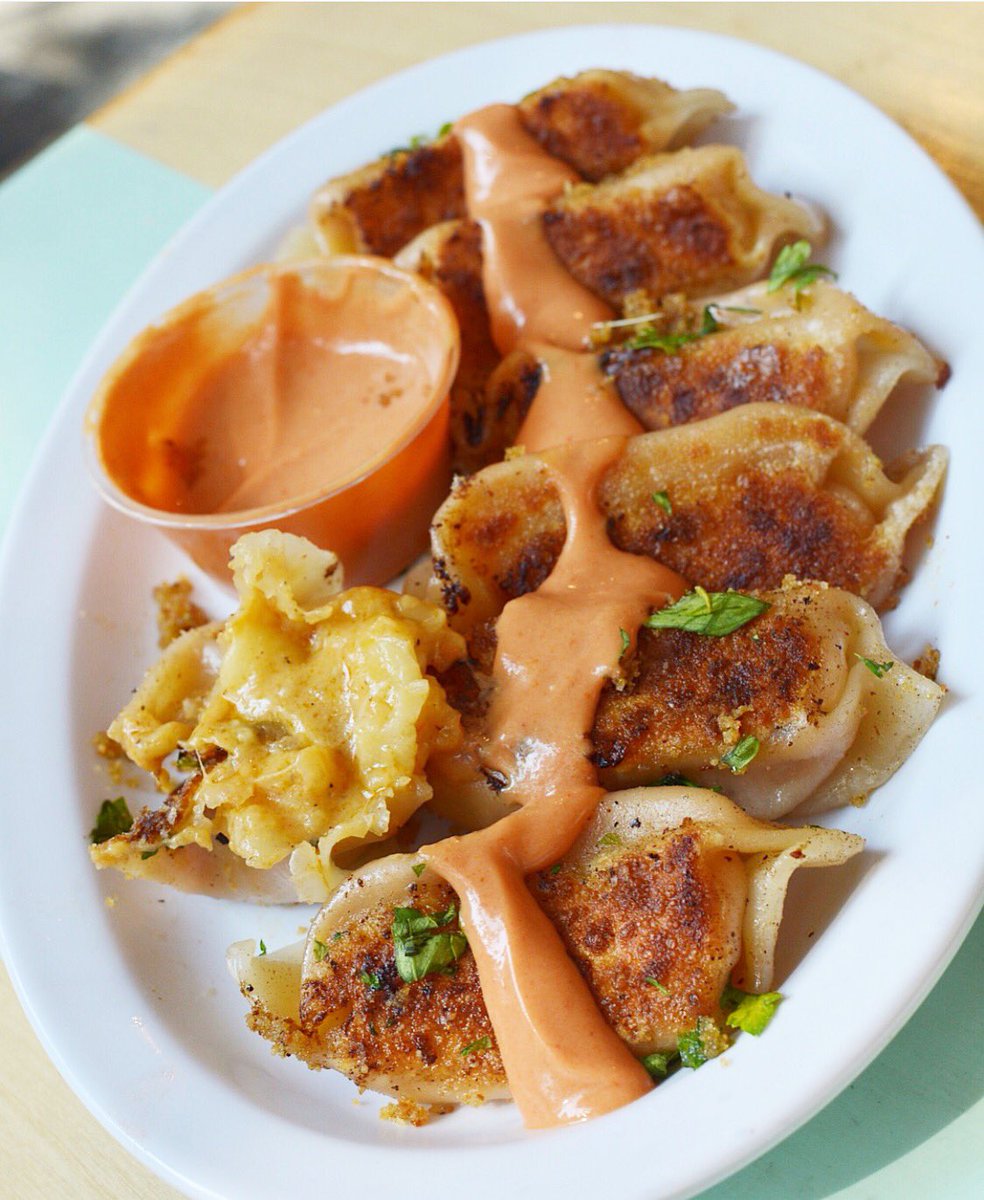 Treat yourself Fridays. T-3 until these CBD oil Mac and Cheese dumplings from <a href="/kat_odell/">Kat Odell</a> are gone forever. 📸: <a href="/nycfoodinsta/">nyc food</a>