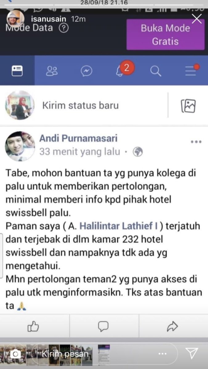 SigDiscomfort's tweet photo. @SAR_NASIONAL mohon bantuannya.

Please RT

Twitter do your thing.
#GempaDonggala #GempaSulteng #GempaPalu https://t.co/NOLPQs3GN6