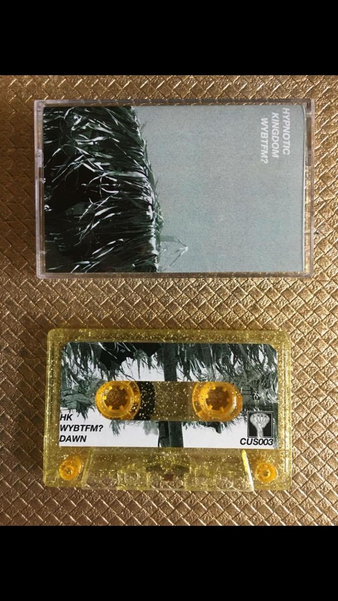 Cassette out limited to 💯 today via @cusprecordings !!!!!