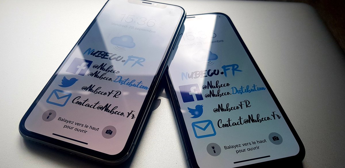 NubecoFR's tweet photo. Les iPhone X sont arrivées 😍
#Nubeco #nubecodistribution #iPhone #iPhoneX https://t.co/3M7HGaA4ep