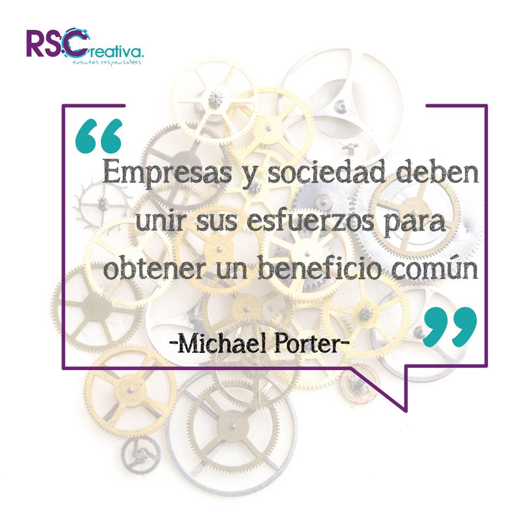 rscreativa's tweet photo. Michael Porter destaca la importancia de que empresas y sociedad unan sus esfuerzos para obtener el beneficio común. https://t.co/wvusnkDxmg
