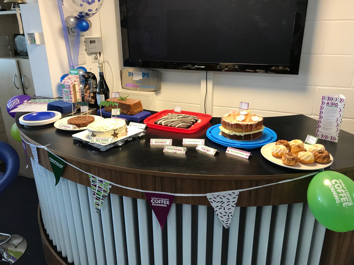 Powercorltd's tweet photo. @Powercor Ltd are hosting a Coffee &amp; Cake morning for Macmillan today at our offices. If you are in the neighborhood pop in and grab a slice! #CoffeeMorning @macmillancoffee #powercorltd https://t.co/FsqwFsiDAk