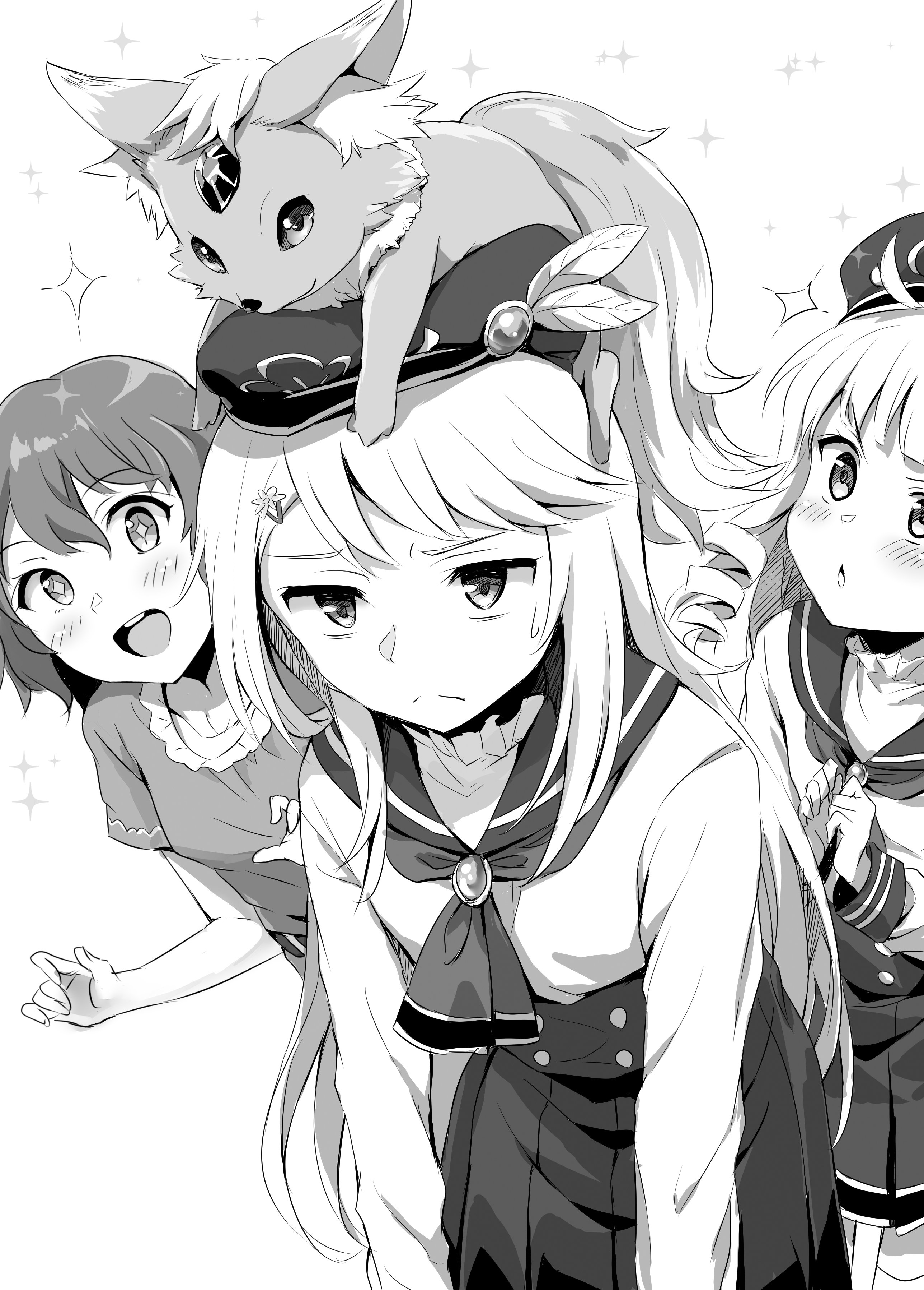 スニーカー文庫 12 1新刊発売 10月1日発売 英雄の娘として生まれ変わった英雄は再び英雄を目指す３ 早ければ明日店頭に並びますので 晃田ヒカ様 Hikahika44 の描くカーバンクルをチラ見せ 発売日同日にはコミカライズ第2話も更新されます