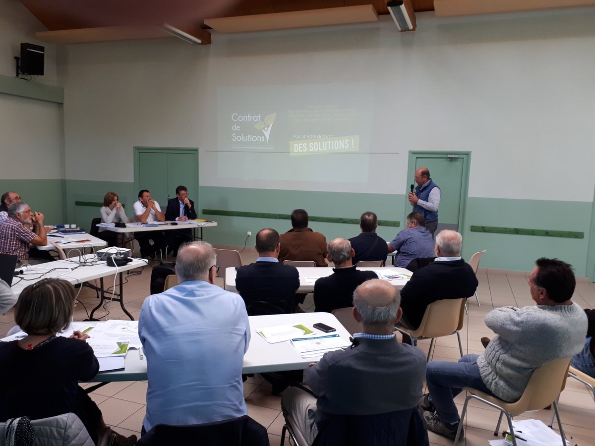 conseil fédéral avec Hervé LAPIE <a href="/FNSEA/">La FNSEA</a> le #contratdesolutions les #egalim au cœur des débats ! faire face à la #sécheresse retrouver du revenu Le programme du syndicalisme de solutions !