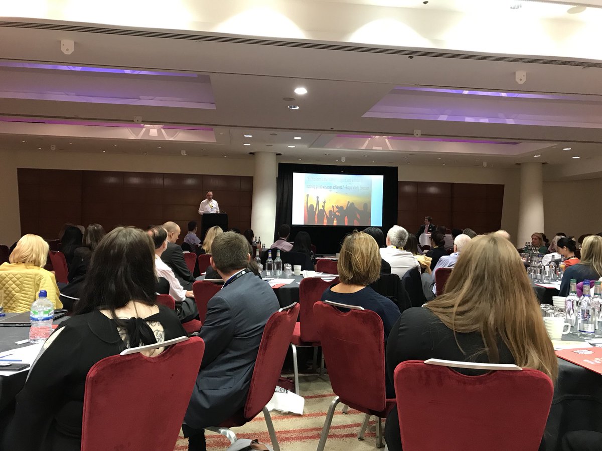 OneNHSFinance's tweet photo. βWork hard. Have fun. Make a difference.β Great motivational words from Simon Worthington, director of finance @LeedsHospitals and FFF Engagement and Development SRO #VMAC18 https://t.co/5Dzctkupqk