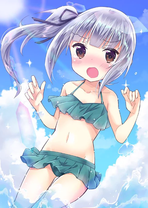 水着霞ちゃん! 