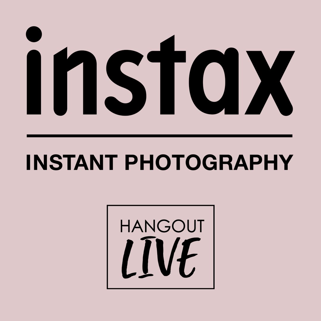 We’ve teamed up with <a href="/instaxHQ/">instaxHQ</a> to capture all of the best bits at Hangout Live in London AND Glasgow! 📸The best part? Not only will the Hangout Team be snapping, we have an Instax camera to give away to one lucky attendee at each event! 🙈 #HangoutLiveGlasgow #HangoutLiveLondon