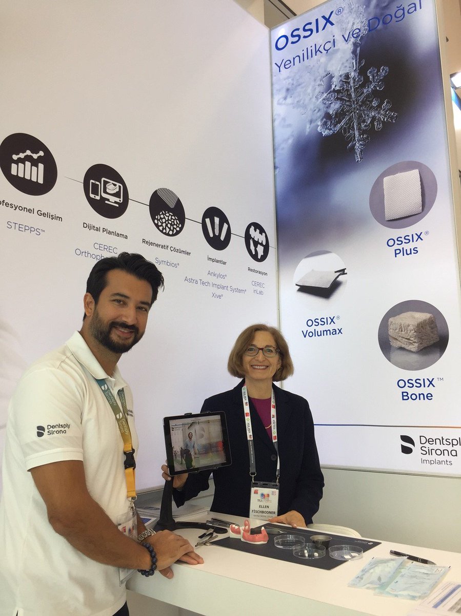 OssixDental's tweet photo. We're launching OSSIX Regenerative Solutions portfolio w/ @DENTSPLYImpl @TBD2018 . Visit hands-on stn at A-37. #Dentistry #Collagen #dentist #dentalimplant #dentalconference #OSSIX #OSSIXvolumax #OSSIXbone #OSSIXplus #OSSIXmembranes #periodontics #periodontology
@DentsplySirona https://t.co/6W80EkeALM