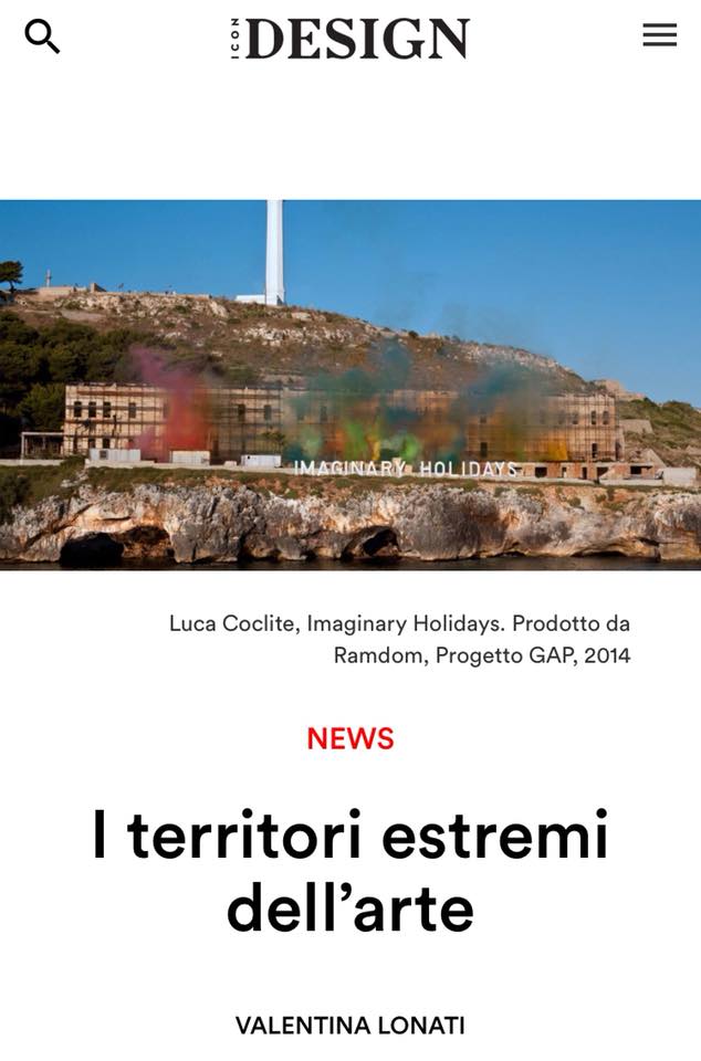 ramdomproject's tweet photo. On @icondesignit thank you @valentina_lonati #terrestreme #extremelands #gaglianodelcapo #capodileuca #salento https://t.co/n9CHUcbGDu https://t.co/tYPXHm7K0Z