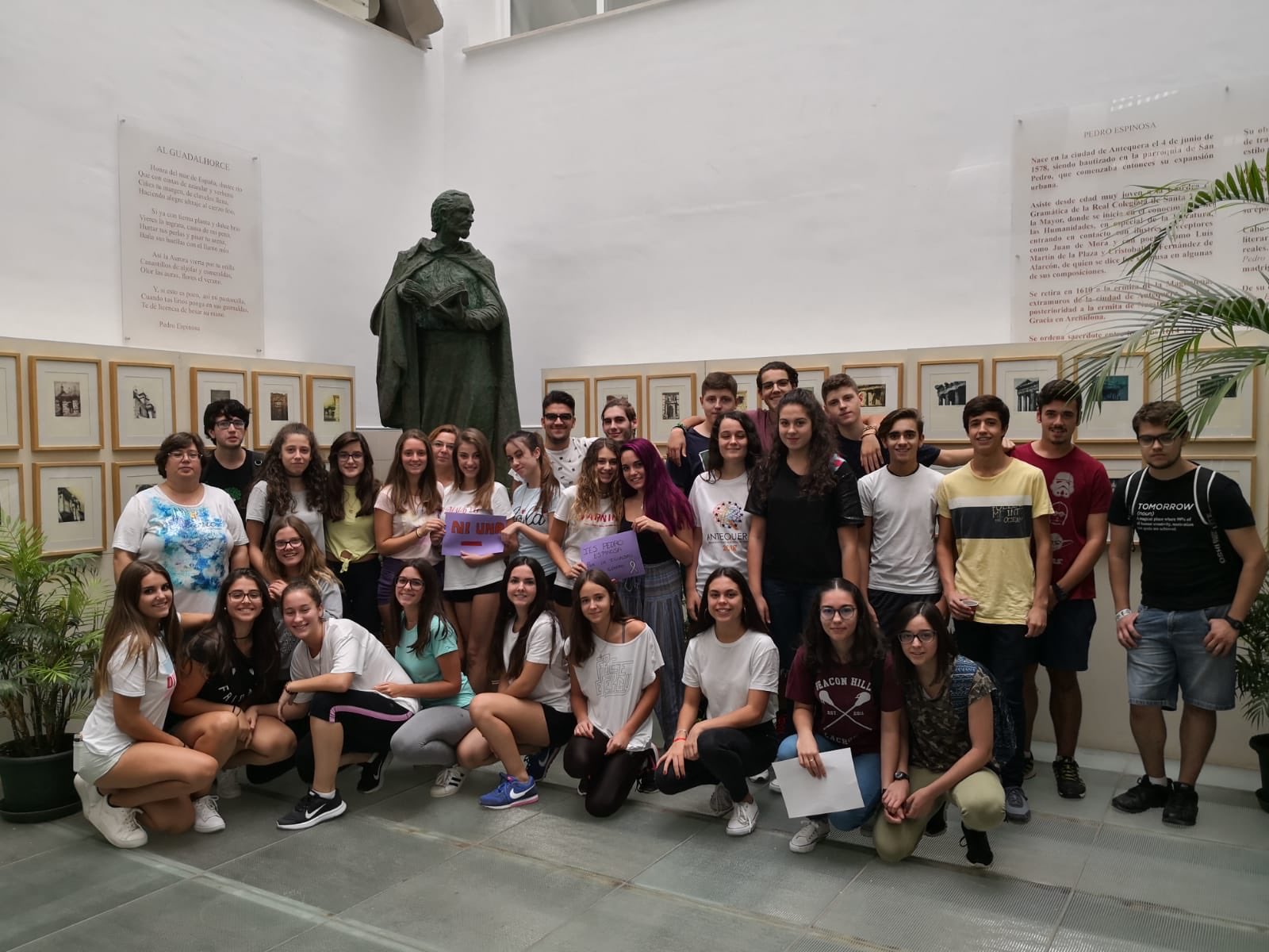 Encuentro de cuatro institutos históricos en Antequera, con el Pedro  Espinosa como anfitrión - El Sol de Antequera