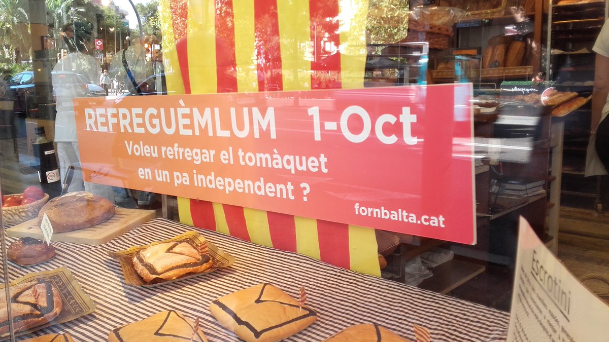 FloraPla's tweet photo. Gràcies @Forn_Balta pel vostre compromís imparable
#1OctAlCarrer https://t.co/VgOP3gaxMl