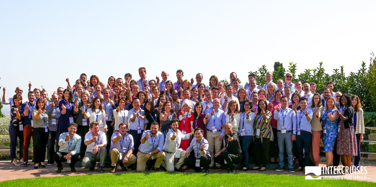 _Intercruises's tweet photo. Group snap from our recent Global Workshop in #Barcelona. Over 90 members of our global team coming together in order to shape the exciting future of #Intercruises! Team work makes the dream work! #ThisIsIntercruises https://t.co/uieHkjW29z