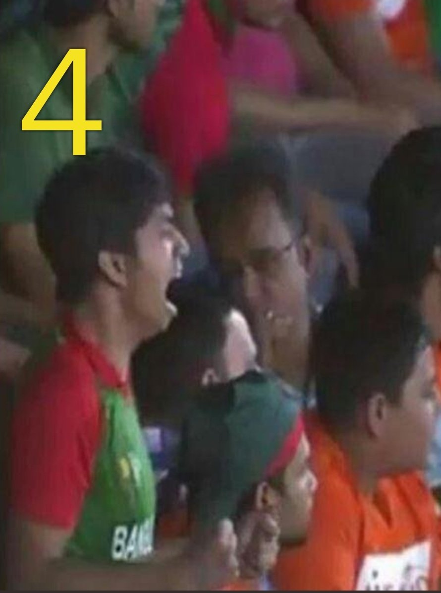 SarthakP4's tweet photo. 1: Bangladeshi before match.
2: Bangladeshi during First Innings.
3: Bangladeshi during Second Innings.
4: Bangladeshi after match 😂😂😂
#INDvBAN 
#AsiaCup2018 https://t.co/oTk5CgM25g